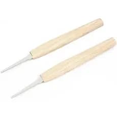 Kit De Reparo De Slot De Pino De Ponte De Guitarra Conjunto De Serra De Alta Precisão De 2 Peças (0.7 Mm & amp ; 1.3) Pa