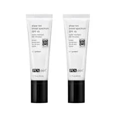 PCA SKIN Sheer Tint Broad Spectrum Fps 45-Protetor Solar De Hidratação Universalmente Colorido E Resistente À Água Para