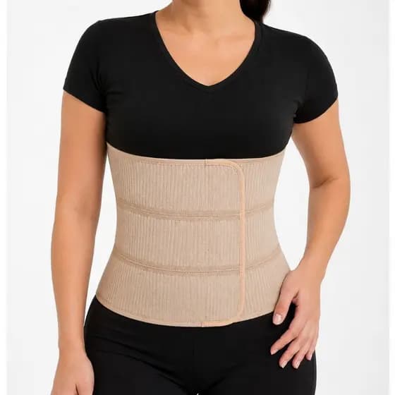 Faixa Abdominal Pós Cirurgica Uniss 3 Gomos / Painéis TAMANHO UNICO P M e G