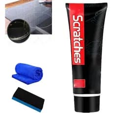 Removedor de Arranhões para Fogão 100ML, Cera Polidora para Fogão de Vidro Cerâmico, Limpador e Polidor de Alta Resistên