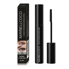 Máscara de Cílios Volumizadora e Alongadora Intensa, Resistente a Manchas, Sem Resíduos, Volume e Comprimento dos Cílios
