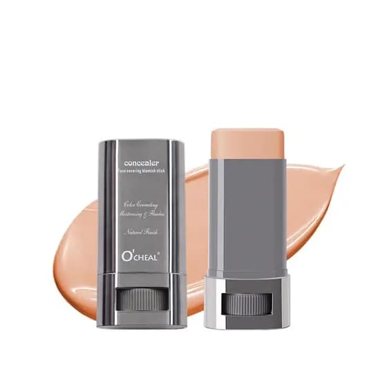 O'CHEAL Bastão de Contorno para Rosto, Base de Longa Duração, Leve, Iluminador, Corretivo para Imperfeições, Maquiagem d