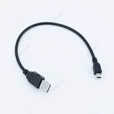 30cm 50cm USB Macho Para Mini B 5pin T Porta Estender Conector De Fonte De Alimentação Carregador Player Carro DVR GPS C