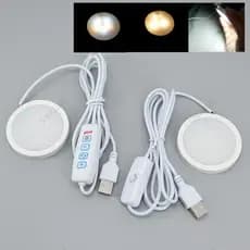 6cm USB 5V LED 3W Sob A Luz Do Armário Expositor Prateleira Contador Escurecimento Iluminação Caravana Campista Ponto Lâ