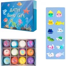 Bombas de Banho para Crianças com Surpresa, Bombas de Banho para Crianças com Brinquedo Surpresa, Bombas de Banho para C