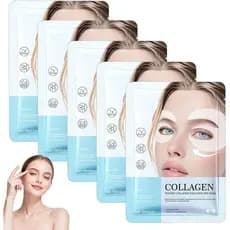 Máscara para Olhos Glow Haven, 5 Pares de Máscara de Colágeno para Olhos Inchados e Olheiras, Máscaras para Olhos Glow H