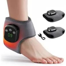 Massageador Elétrico para os Pés RejuvaCare com Terapia EMS para Neuropatia, Circulação e Recuperação, com Aquecimento e