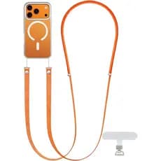 Alça Magnética 2 em 1 para Capas de Telefone 17/Pro/Max/Air, Cordão Ajustável para Pescoço para Mulheres e Homens