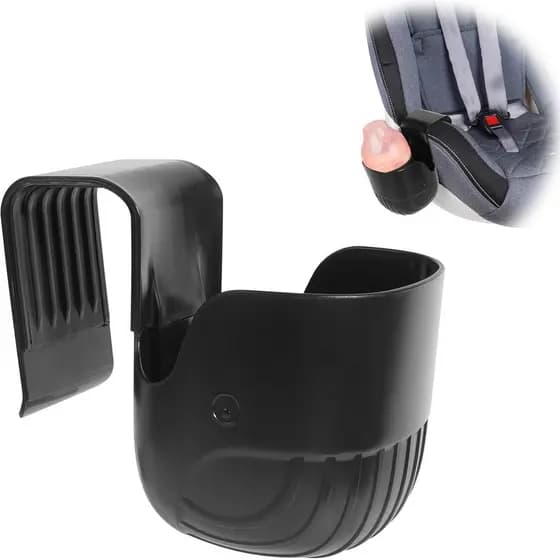 Suporte Universal para Copos para Assentos de Carro, Carrinhos de Bebê, Cadeiras de Rodas e Mais - (1)