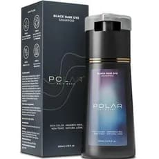 Polar Hair CARE Haircare-Shampoo De Tintura De Cabelo Para Cabelos Grisalhos Mulheres & amp ; Kit Natural Masculino (Jet