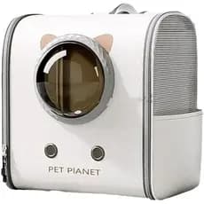 Mochila PET Planet Cat Carrier , Grande Espaço Bolha Para 13-22 lbs , Malha Respirável & amp ; Ventilado . Gatos , Cacho