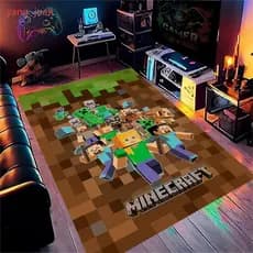 Tapete Personalizado Minecraft para Sala de Estar, Quarto, Entrada, Itens Decorativos para Cozinha W KTPC