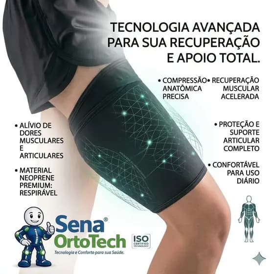 Coxal de compressão neoprene