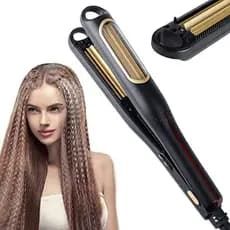 Ferro De Crimpagem De Cabelo Automático Hann-Modelador De Penteado Fofo Volumizador , Crimpador De Corrugação , Antiestá