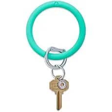 Fornoture Big O Chaveiro Pulseira De Silicone Para Mulheres Com Fecho De Travamento