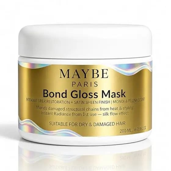 Máscara Bond Gloss-Aminoácido & amp ; Fórmula Botânica Para Cuidados Capilares – Nutritiva Reparação , Suave Cabelos Bri
