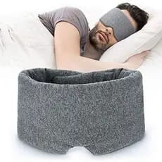 Máscara De Olho De Dormir De Algodão FRESHME Para Mulheres E Homens-Venda De Viagem Leve Com Bloqueio De 100 % , Capa Ma