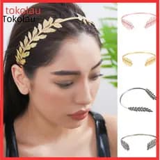 Faixa De Cabeça Estilo Boêmio , Beleza Grega , Folha Dourada , Argola De Cabelo , Festivais De Cosplay ,
