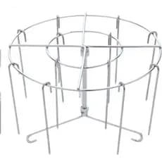 Suporte destacável para espetos de air fryer, grelha de churrasco em aço inoxidável, conjunto de grelhas para churrasco,