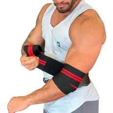 Cotoveleira Ajustável Elástica Faixa de Compressão Suporte para Cotovelo Academia Esportes  7834