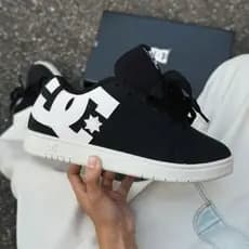 DC SHOES - BLACK COURT GRAFFIK CONFORT PROMOÇÃO DA COPA
