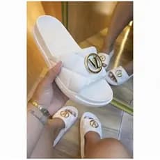 Sandália Feminino Slide Confortável Leve e Estilosa Uso Casual Nova Moda