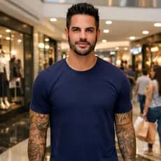 Camiseta Masculina – O Luxo do Algodão Premium Sustentável