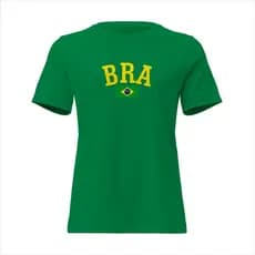 Camisa Feminina Baby Look Brasil