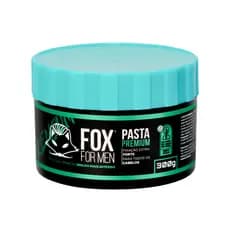 PASTA PREMIUM FOX FOR MEN 300G – FIXAÇÃO FORTE E EFEITO BRILHO