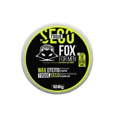 Pasta Wax Fox For Men 120g Modelador Capilar Efeito Seco