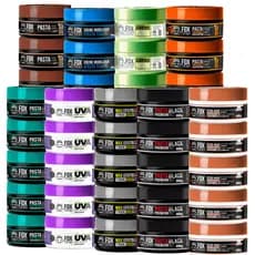 Kit Pasta Modeladora de Cabelo Fox For Men 20 Unidades 80g Atacado Barbearia