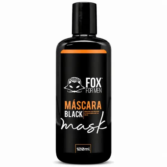 Máscara Black Skin Care 120ml Fox For Men