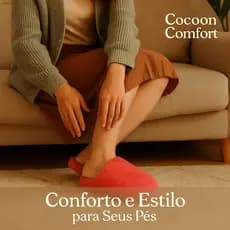 Pantufa Felpuda Feminina Rosa Confortavel Quente Macia Solado Antiderrapante 38 39