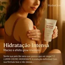 Creme Hidratante Vegano Natural para Pele Radiante 50g