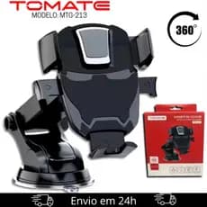 Suporte Veicular para Celular 360° Tomate MTG-213 com Ventosa