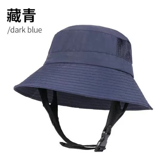 Chapéu de Pescador de Surf para Esportes Aquáticos, Proteção UV UPF 50+ Chapéu de Sol Impermeável com Alça Ajustável
