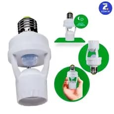 Fotocélula Sensor De Presença Para Lâmpada Com Soquete E27 Zonix