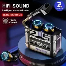 Fone De Ouvido Sem Fio TWS M25 Bluetooth 5.3 Resistente a água Stereo Sports Earbuds LED Microphone
