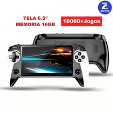 Video Game Console Portátil  LH-5  6.5" /A-8290 4.8"  PSP +10000 Jogos Retro 16GB Display de Alta Definição