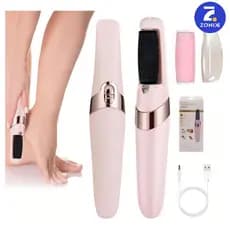 Lixador de Pé Elétrico Esfoliador Tira Calos Pedicure Portátil Zonix