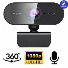 Webcam Câmera Full Hd 1080p Microfone Pc Notebook Home Office Zonix