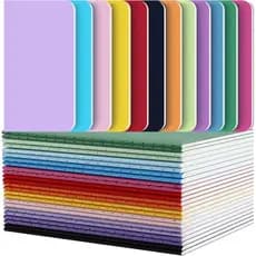 Pacote Com 60 Mini Cadernos Em Massa , De Bolso Pequenos De 3.5 x 5.5 Pol . , Diários Coloridos Bloco De Notas Forrado C