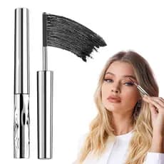 Rímel de haste de metal, 2025 Novo estilo de metal Rod Mascara Curling Mascara Metal Mascara Não-queda À prova d'água Rí