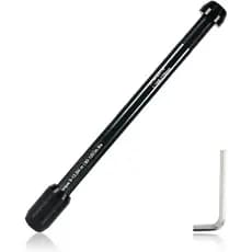 Adaptador de eixo de dispositivo de treinamento de bicicleta BGCCWJ, eixo de treinamento de bicicleta de liga de alumíni