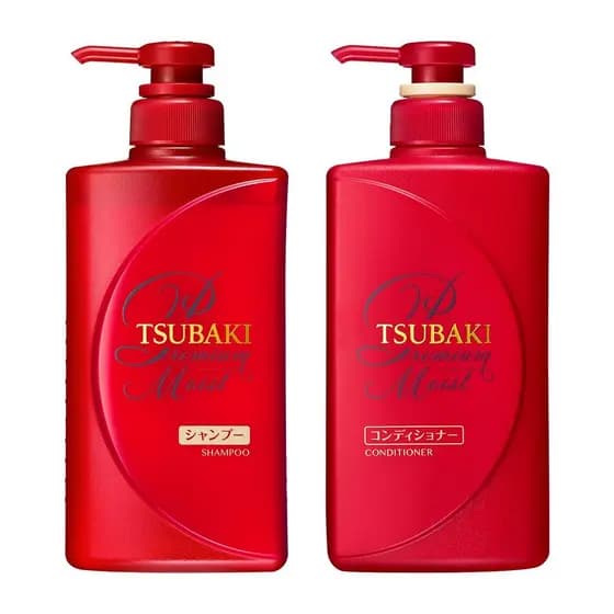 Conjunto De Shampoo E Condicionador Tsubaki Moist