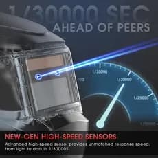Capacete De Soldagem Com Escurecimento Automático YESWELDER , Bloqueio De Luz Azul , Capa Movida A Energia Solar De Cor