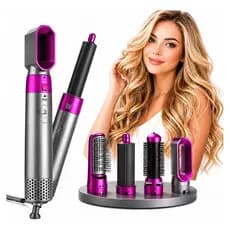 Escova Secadora Elétrica 5 Em 1 Modelador Alisador 800w