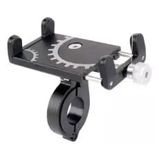 Suporte Alumínio Bike De Celular Para Guidão De Bicicleta
