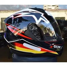 CAPACETE MOTO RACE TECH SECTOR GRID ALEMANHA GERMANY PAÍSES ORIGINAL + VISEIRA CRISTAL TOP NOVO