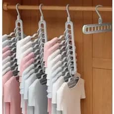 Kit 3 Cabides Mágicos Multiuso Kit 3 Cabides Mágicos Multiuso Organizador Guarda Roupa Economiza Espaço Closet Retrátil